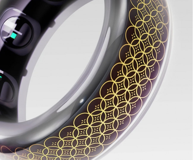 Умное кольцо Vertu Ai Aura Ring – Fortune Purple